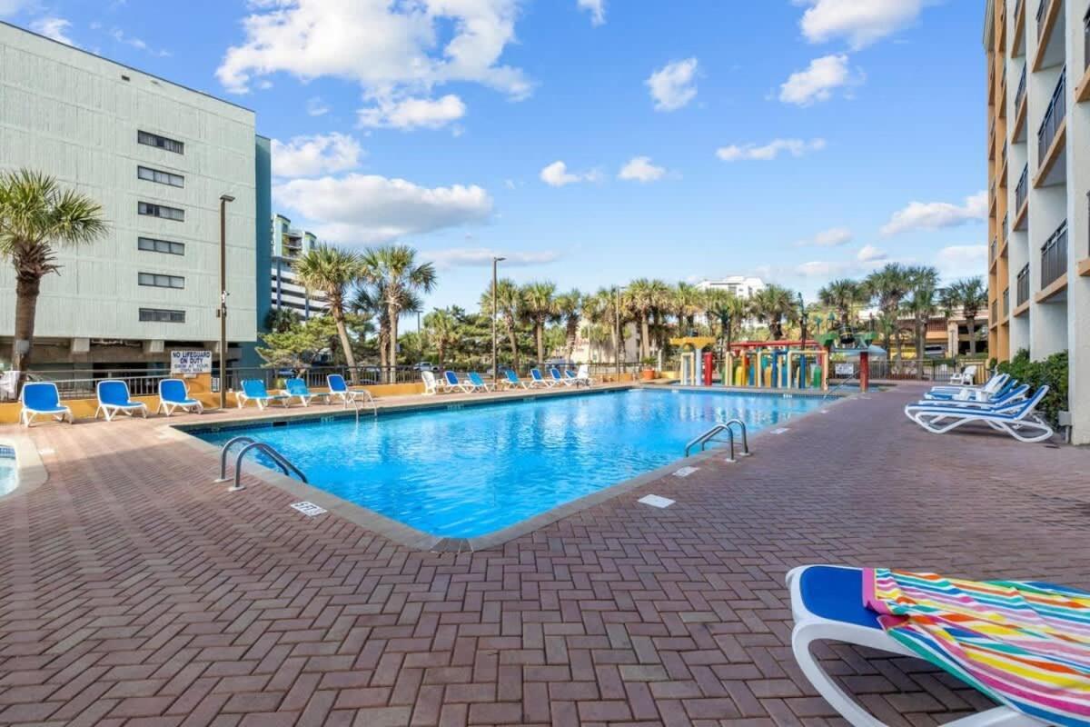 *All New & Awesome View*King Bed*Pools*Hot Tubs*Lazy River*M149 Мертл-Біч Екстер'єр фото