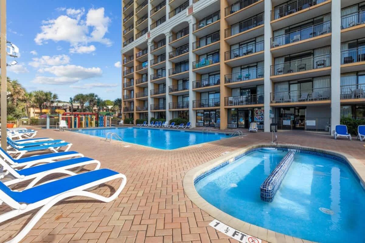 *All New & Awesome View*King Bed*Pools*Hot Tubs*Lazy River*M149 Мертл-Біч Екстер'єр фото